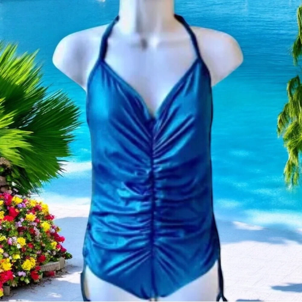 ROSE MARIE REID One Piece Swimsuit Vintage 80's
